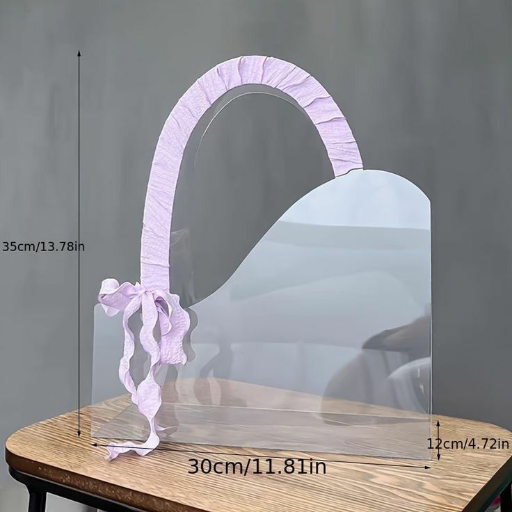 Transparent Portable Handbag