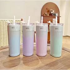 Modern Tumbler With Straw