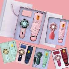 Fan & Umbrella Set