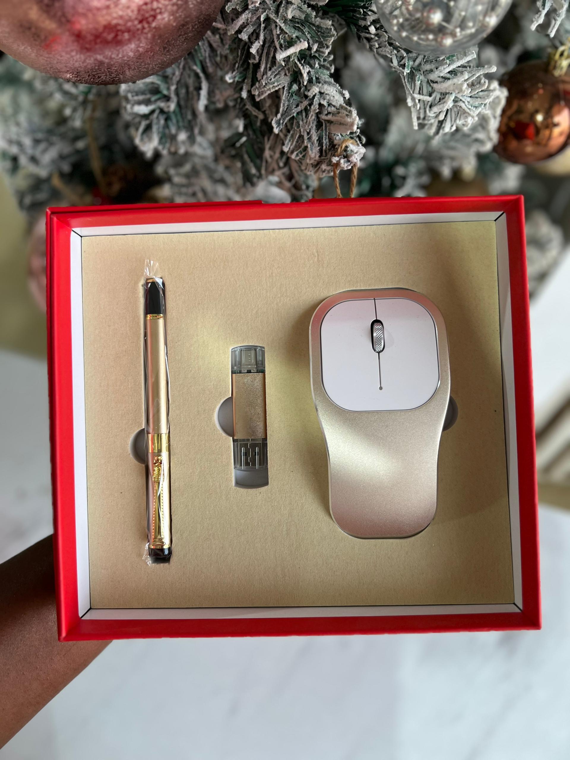 Mouse, Pen & Pen drive Set
