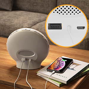 Bedside Lamp With Digital Alarm Clock