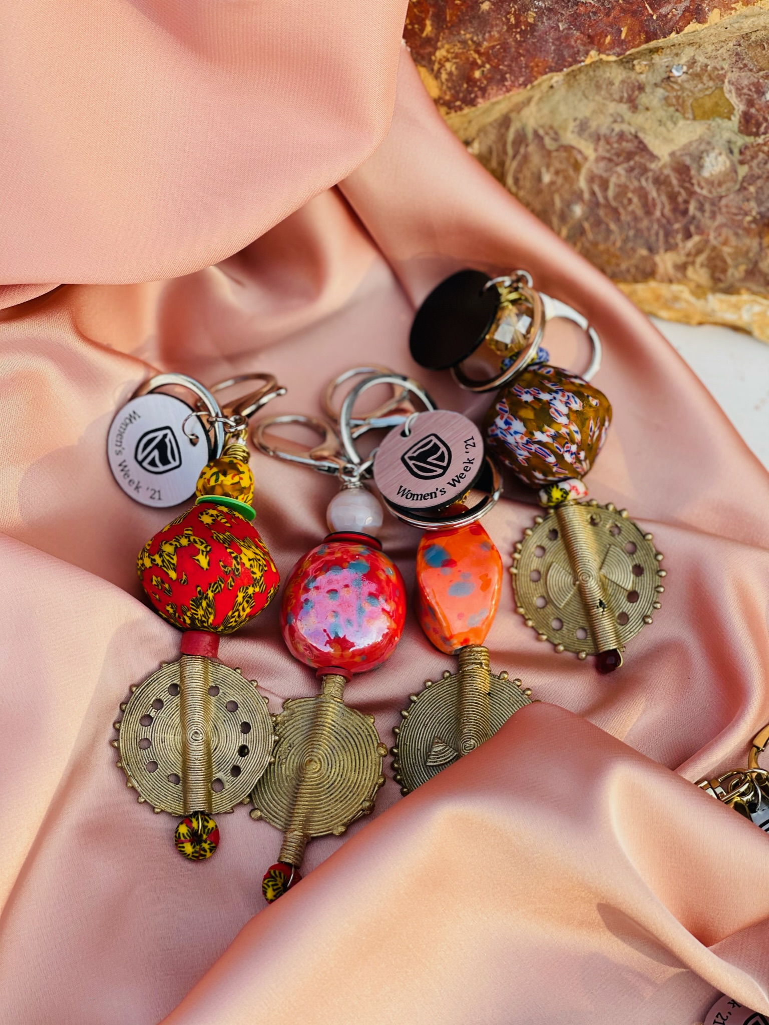 Beaded Keyring