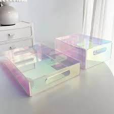Iridescent Acrylic Boxes