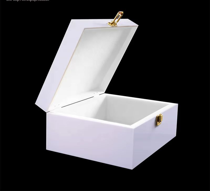 Square Leather Box