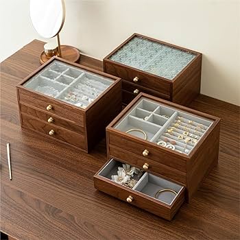 Wooden Ladies Jewelry Box