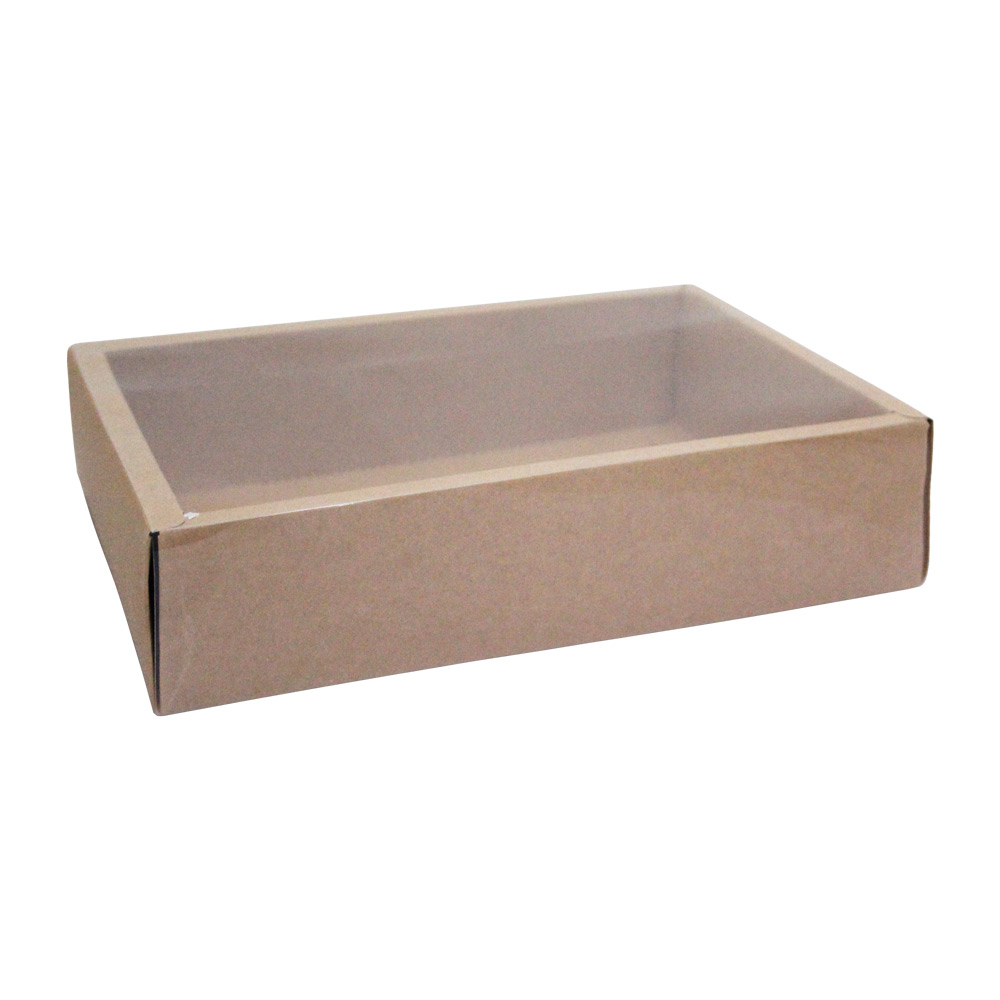 Crafted Rectangular Paper Box with Plain Cover