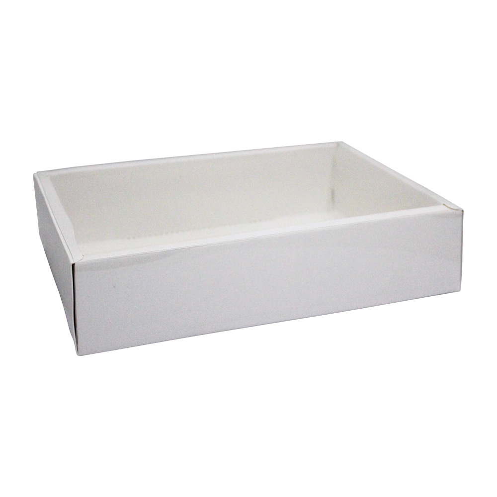 Crafted Rectangular Paper Box with Plain Cover