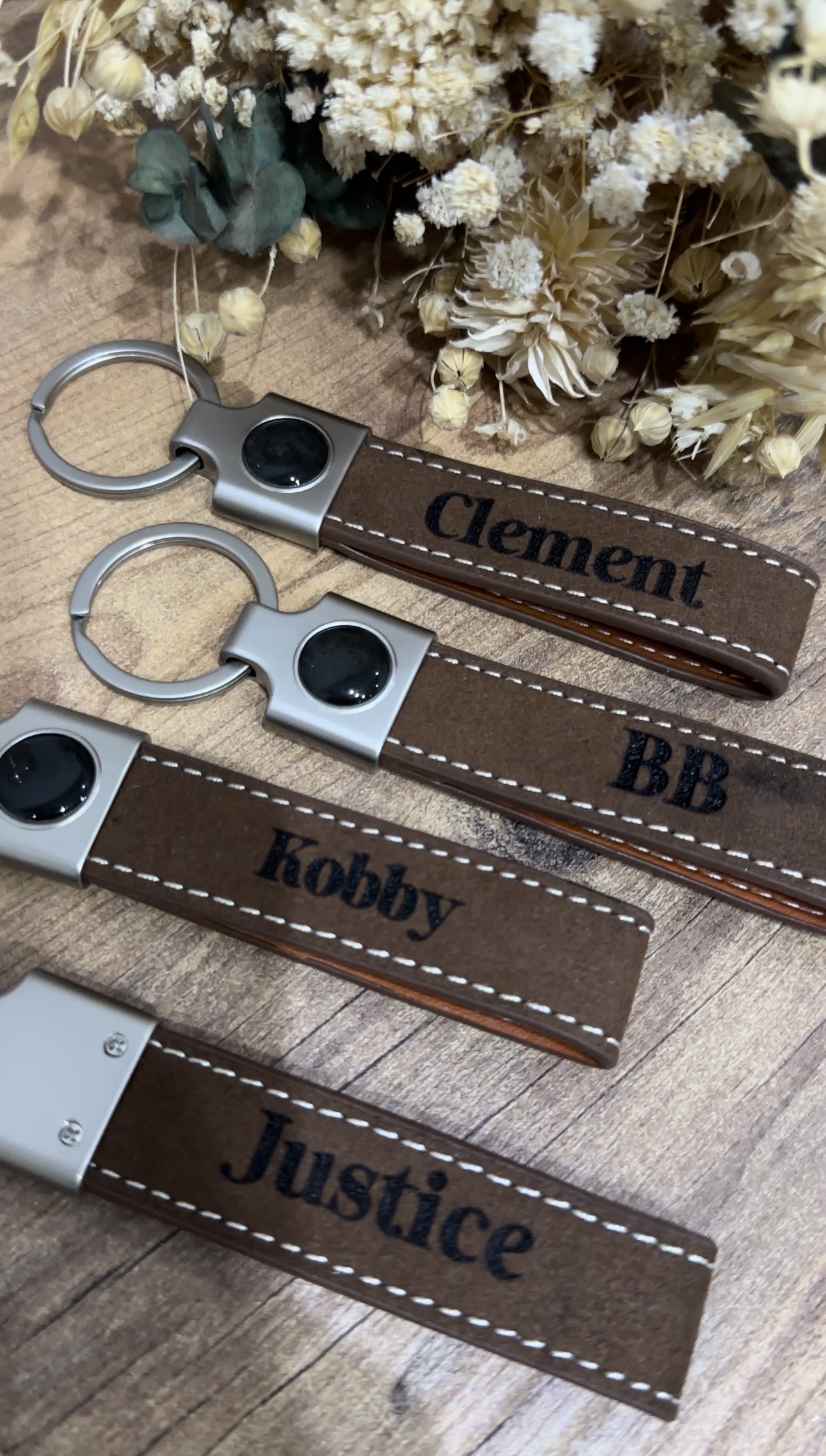 Leather Keyring
