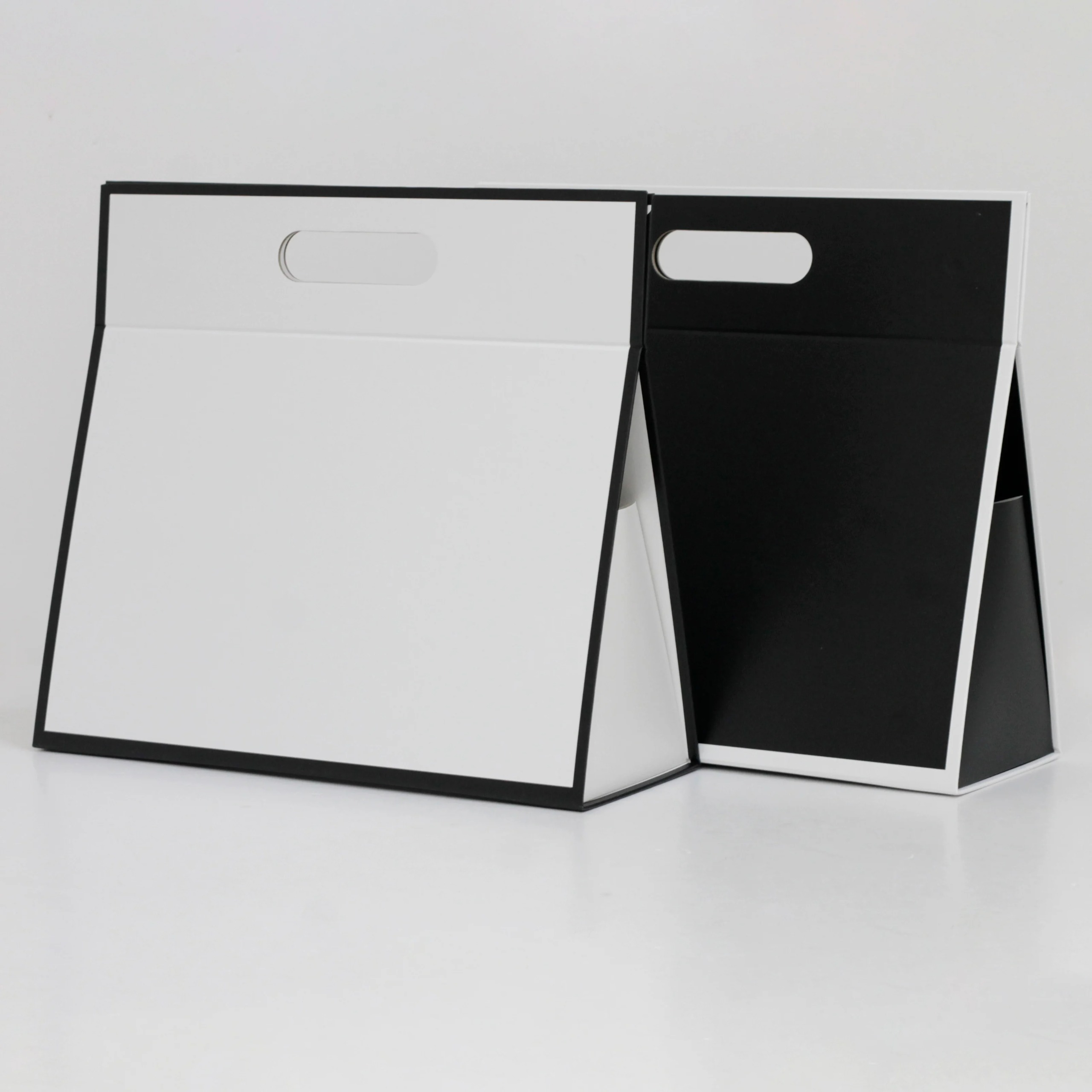 Black Foldable Hard Gift Bag