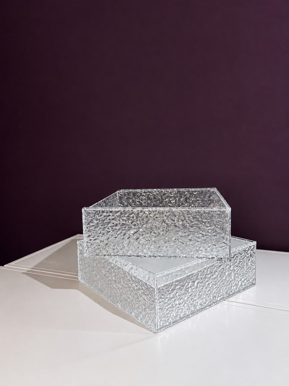 Acrylic Textured Box